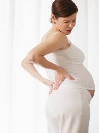 Many women suffer with pregnancy back pain