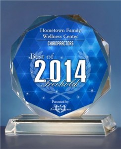 Freehold Award Program Names Dr. Russell Brokstein 2014 Best Freehold Chiropractor