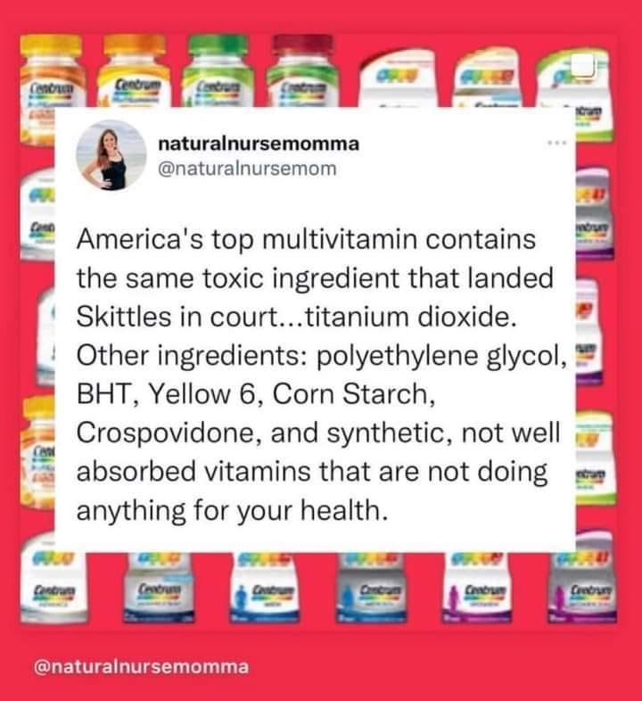 Toxic Multi-Vitamins Common Amongst Top Brands - Hometown Family ...