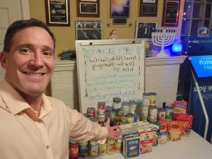 Annual Food and Coat drive held at Dr. Brokstein's office