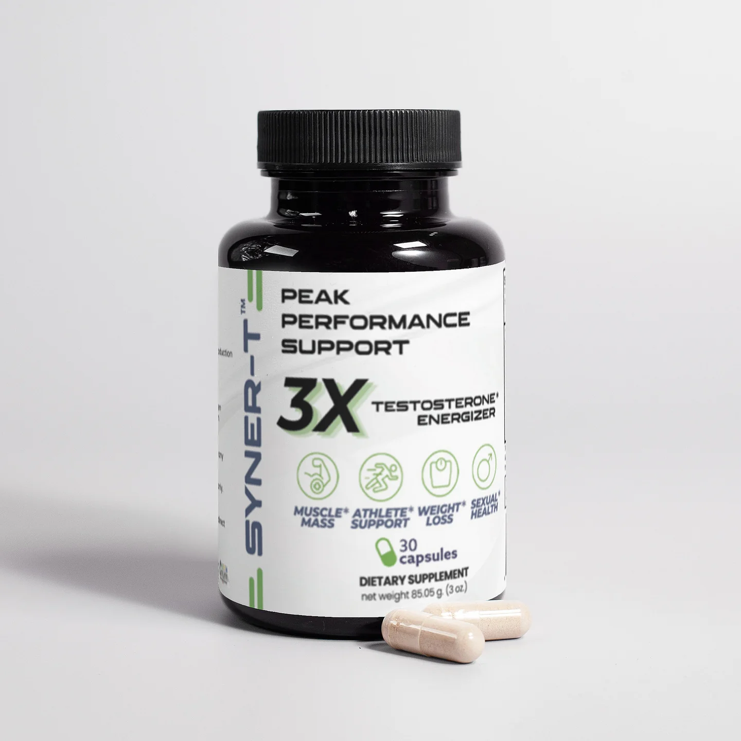 Syner T supplement bottle