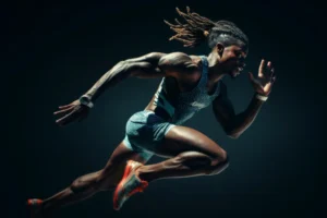 Athlete receiving chiropractic treatment for performance and recovery